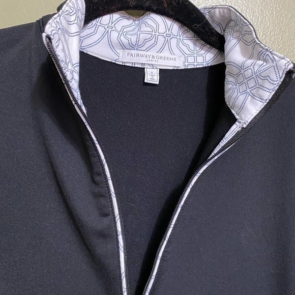 Fairway &‎ Greene Ladies Golf 1/4 Zip Up, Size S - Picture 2 of 6